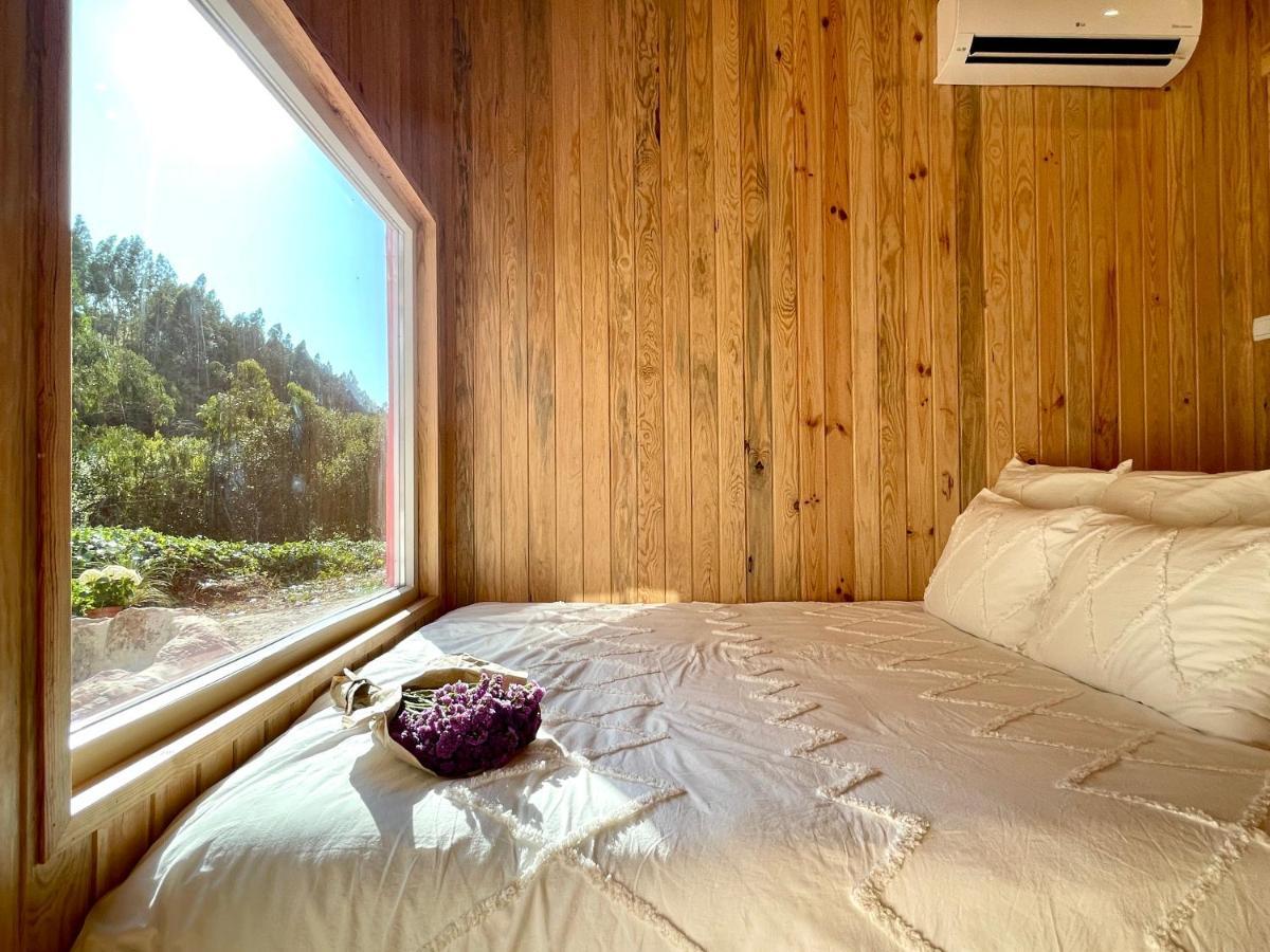 Nativo Natureza Pink Wood Cabin Cela  Ngoại thất bức ảnh